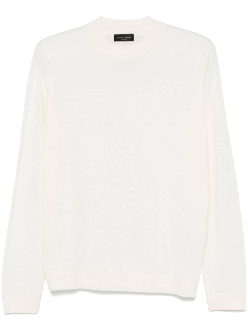 Roberto Collina fine-knit sweater - Neutrals von Roberto Collina