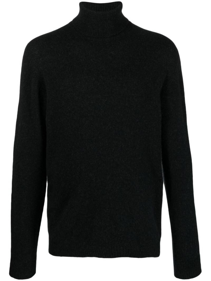 Roberto Collina high-neck long-sleeved jumper - Black von Roberto Collina