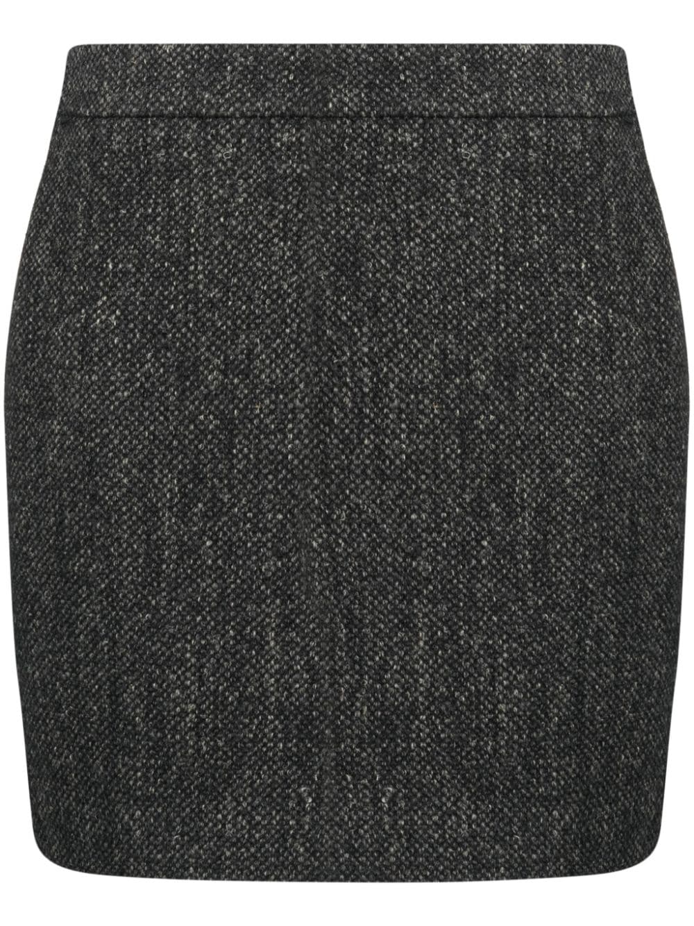 Roberto Collina high-waist wool-blend miniskirt - Grey von Roberto Collina