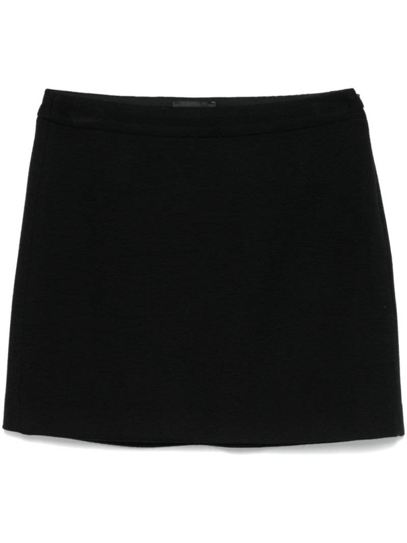 Roberto Collina knitted mini skirt - Black von Roberto Collina