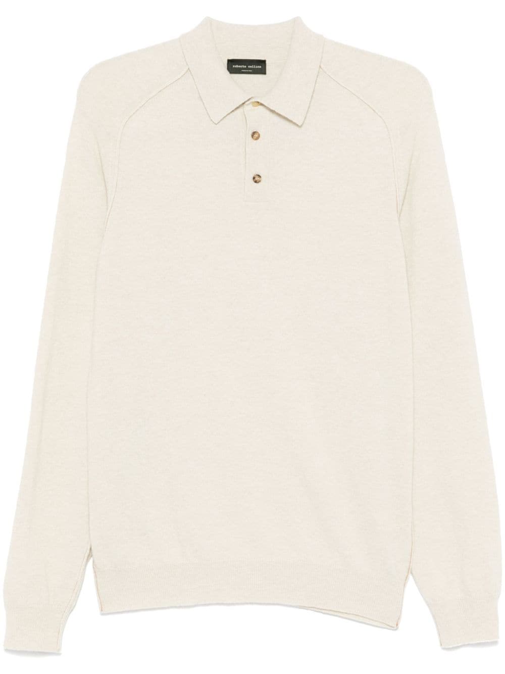 Roberto Collina knitted polo shirt - Neutrals von Roberto Collina