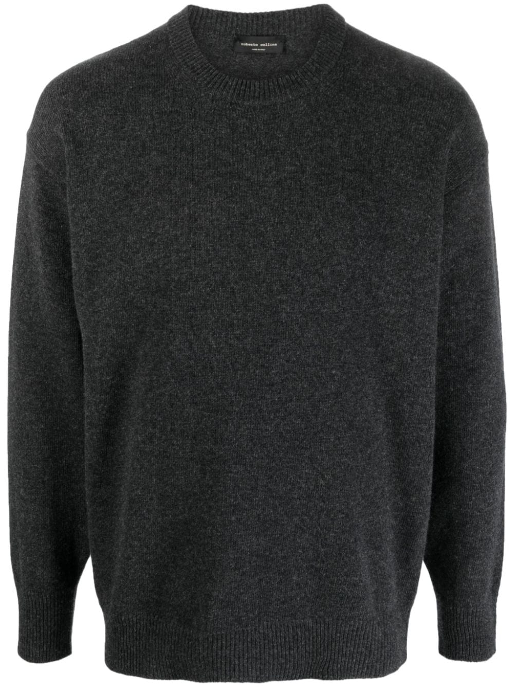 Roberto Collina long-sleeve merino-wool jumper - Grey von Roberto Collina