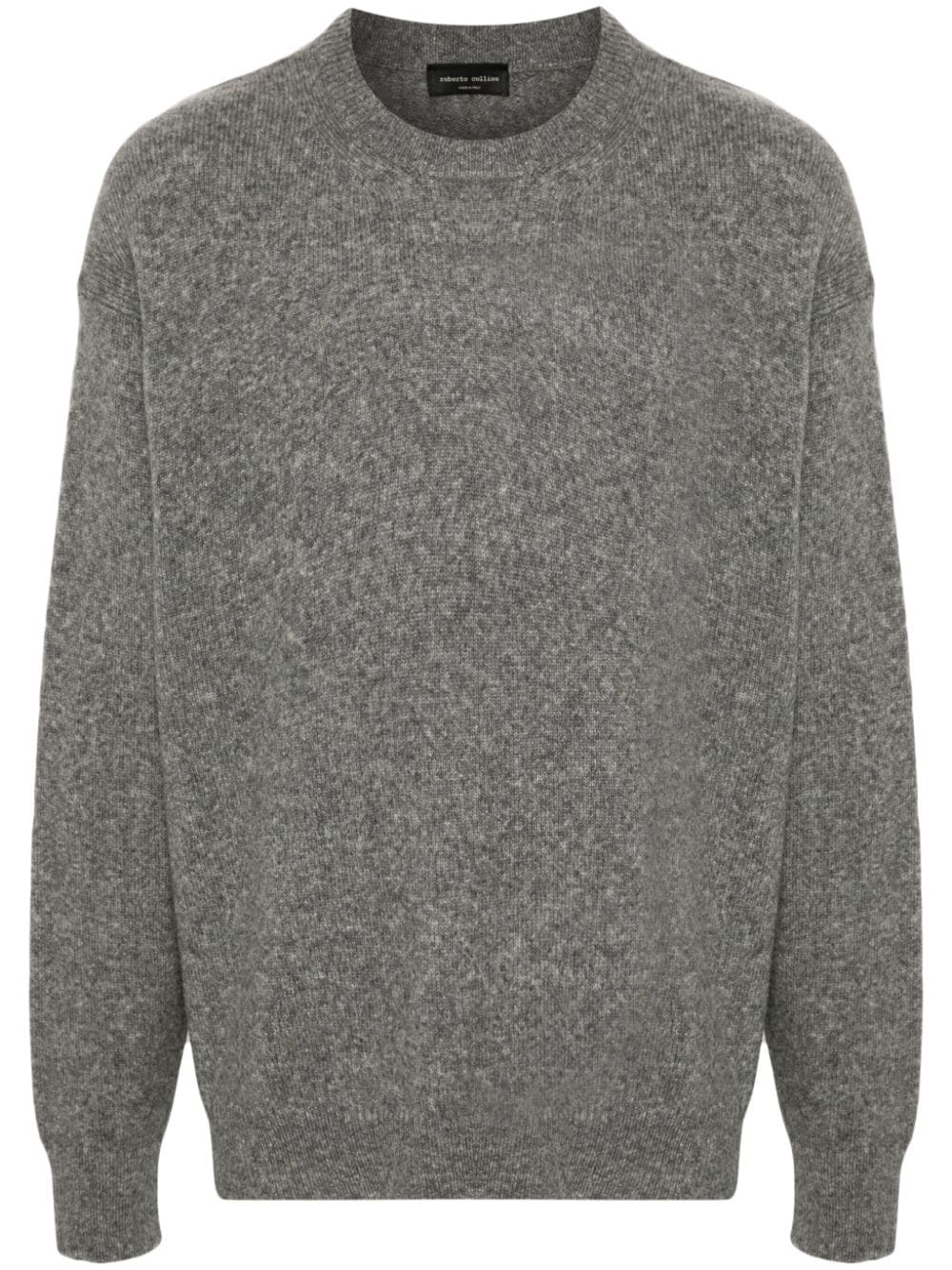 Roberto Collina mélange sweater - Grey von Roberto Collina