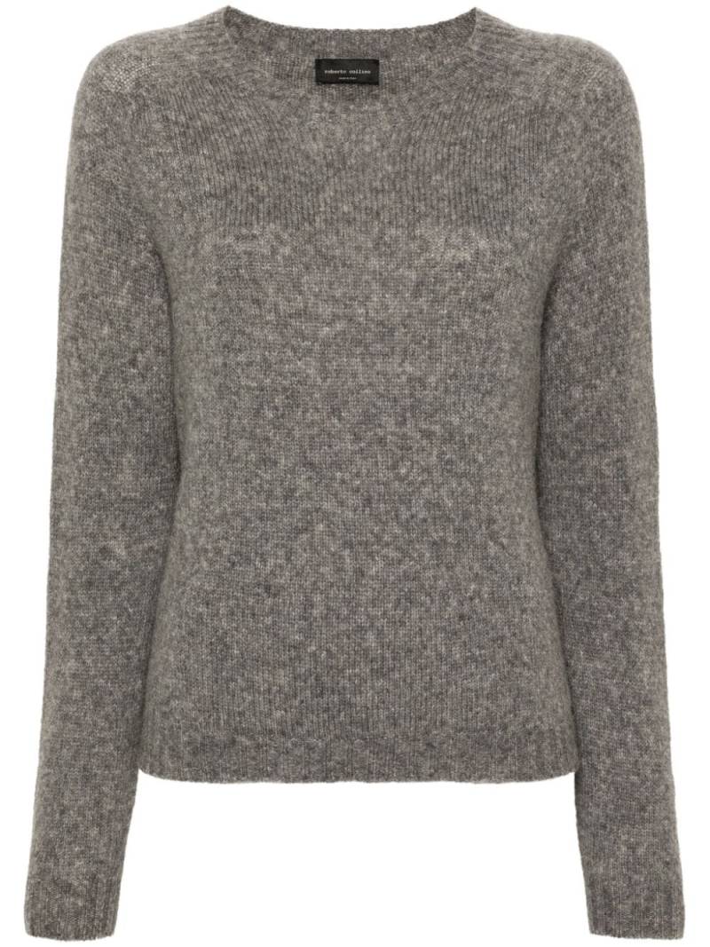 Roberto Collina mélange sweater - Grey von Roberto Collina