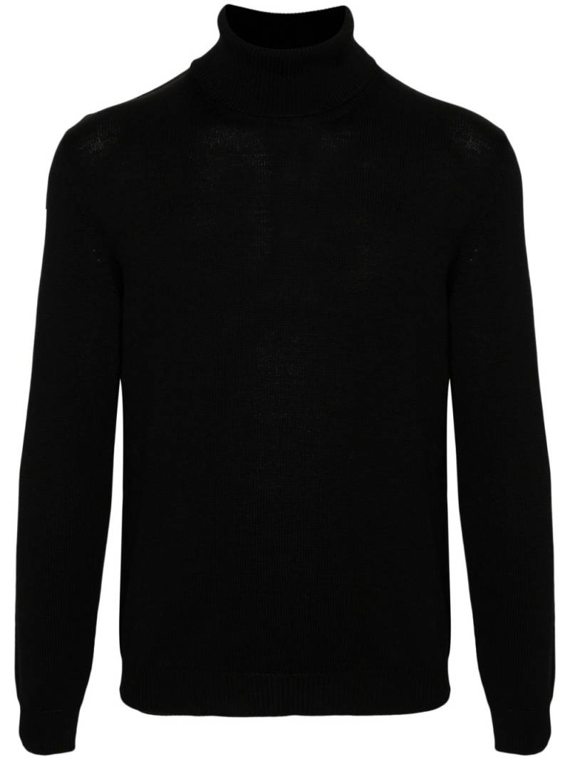 Roberto Collina merino sweater - Black von Roberto Collina