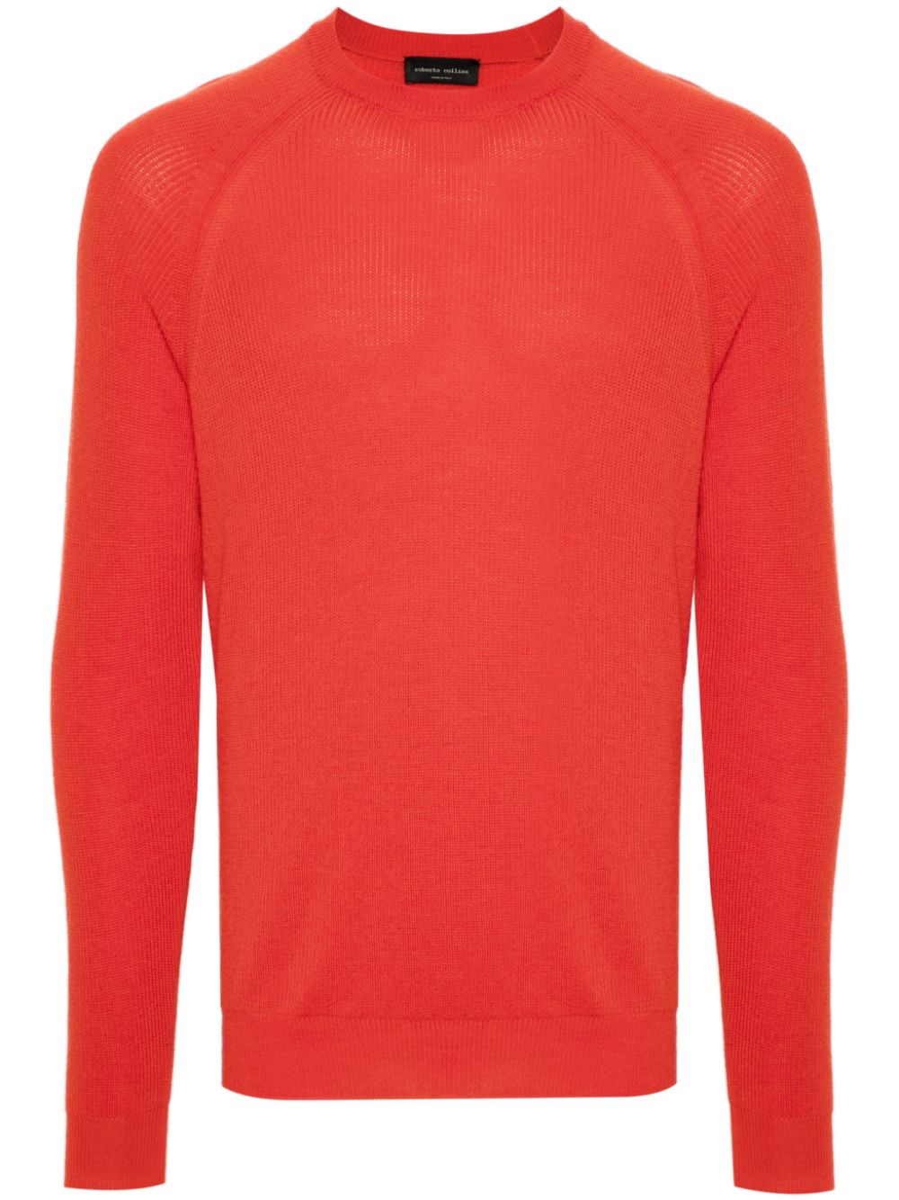 Roberto Collina merino wool jumper - Red von Roberto Collina