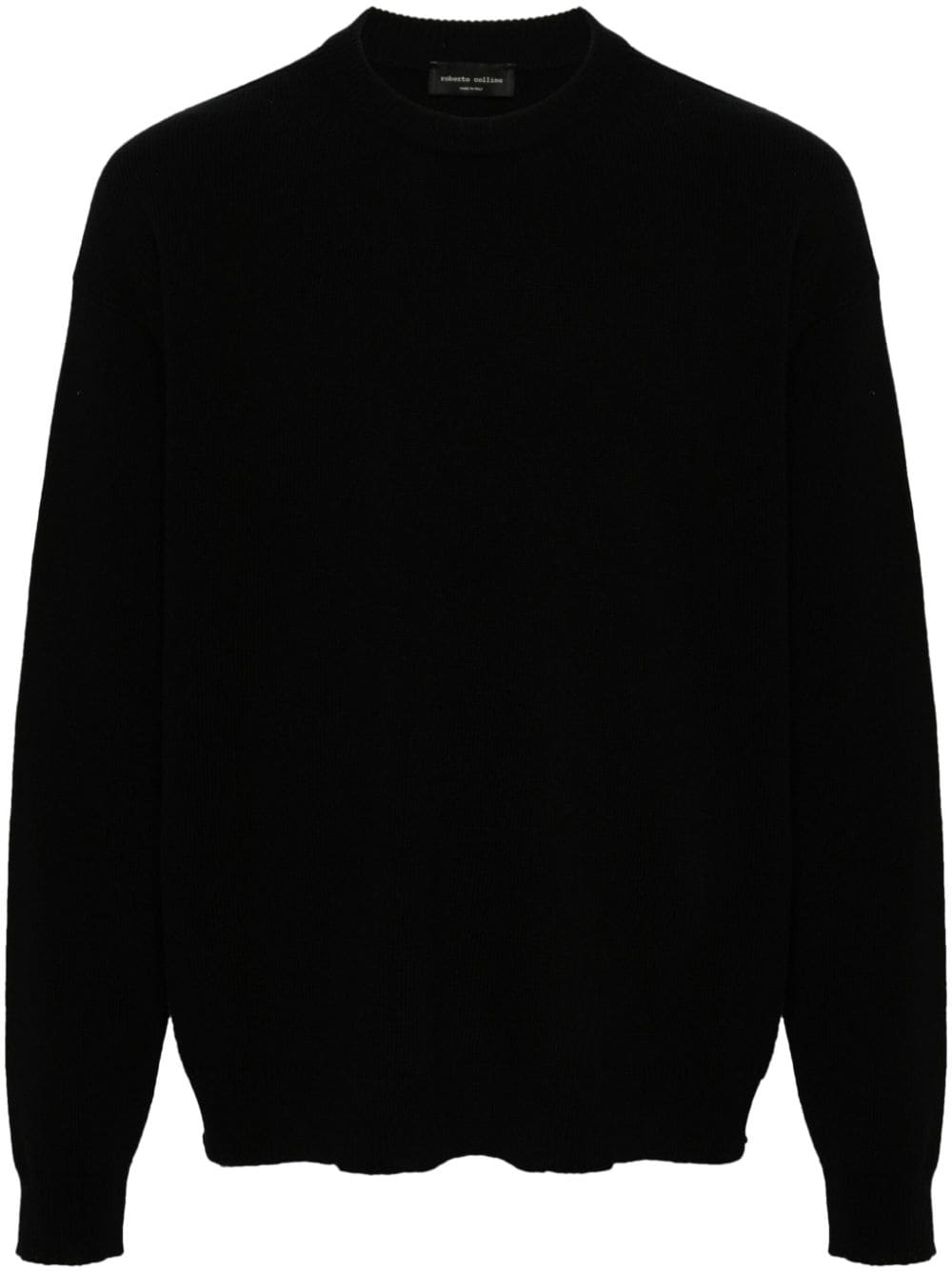 Roberto Collina merino wool sweater - Black von Roberto Collina