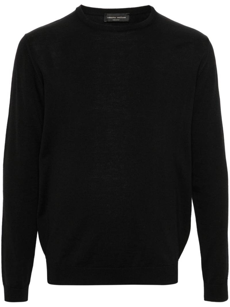 Roberto Collina merino-wool sweater - Black von Roberto Collina