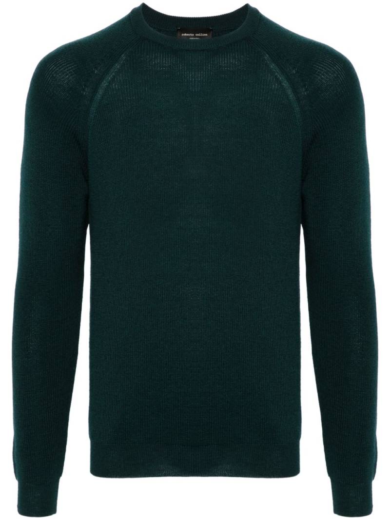 Roberto Collina merino wool sweater - Green von Roberto Collina