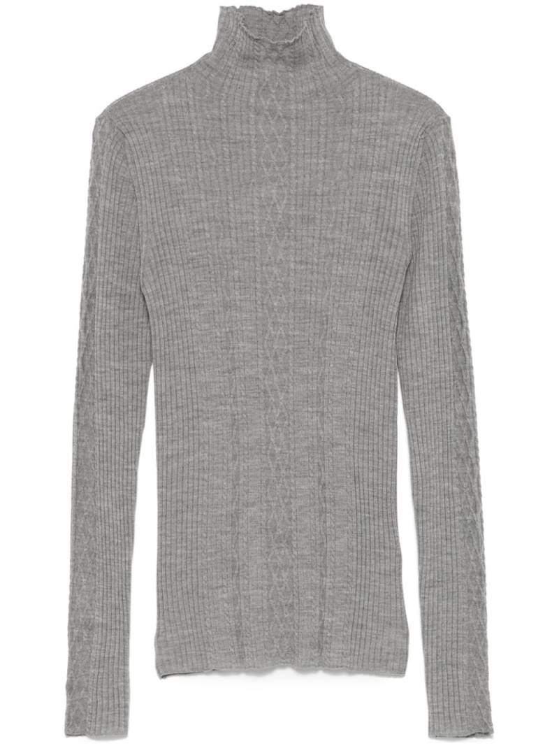 Roberto Collina merino wool sweater - Grey von Roberto Collina