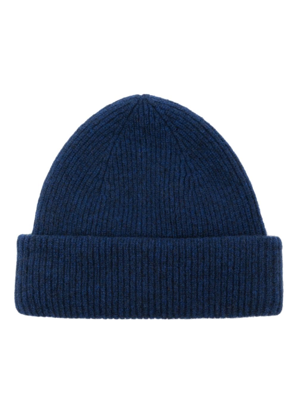 Roberto Collina ribbed beanie - Blue von Roberto Collina