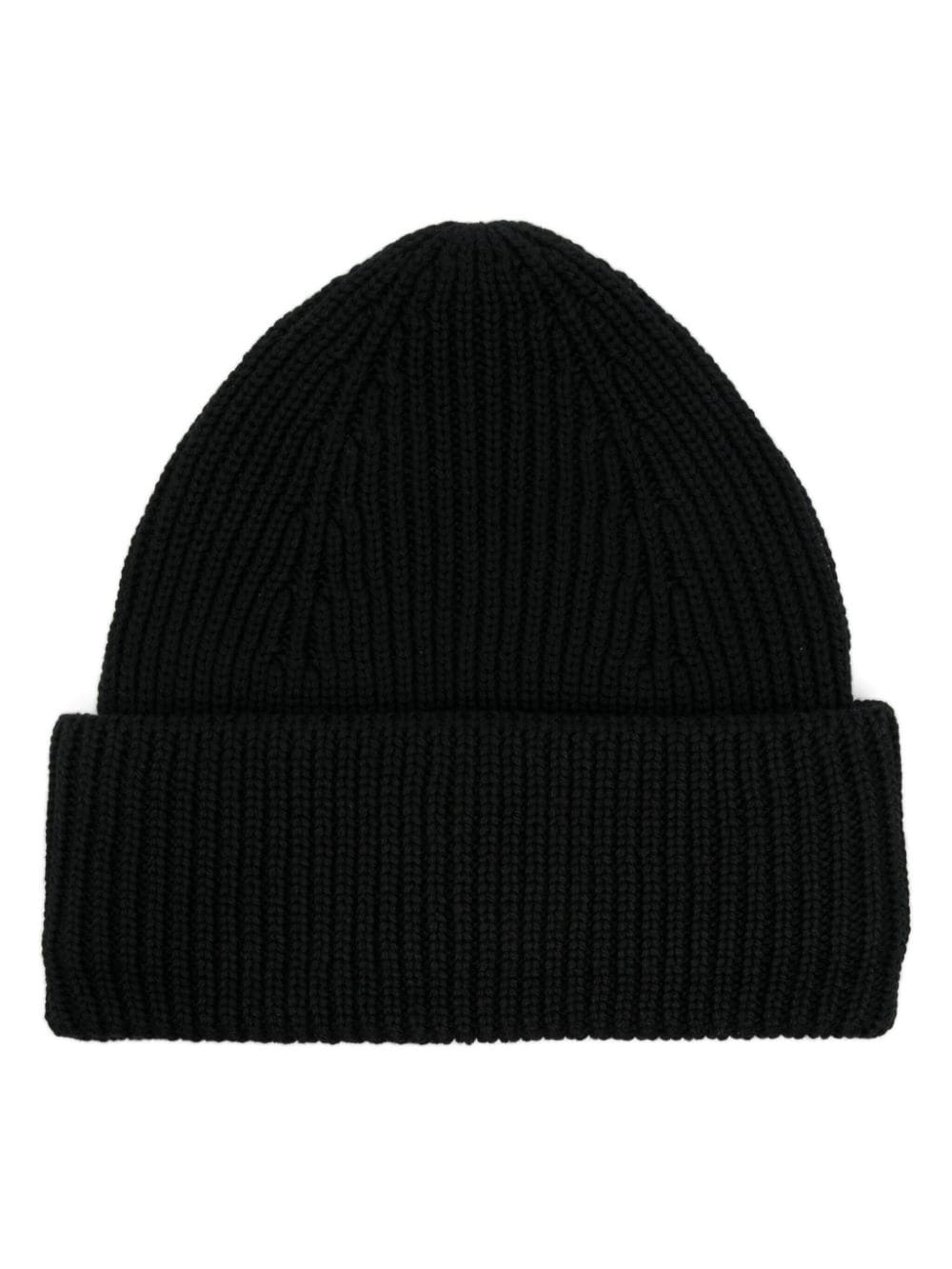 Roberto Collina ribbed-knit beanie - Black von Roberto Collina