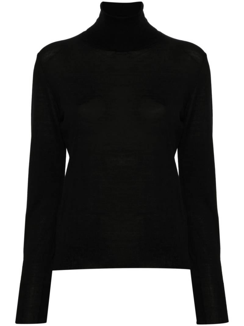 Roberto Collina roll-neck jumper - Black von Roberto Collina