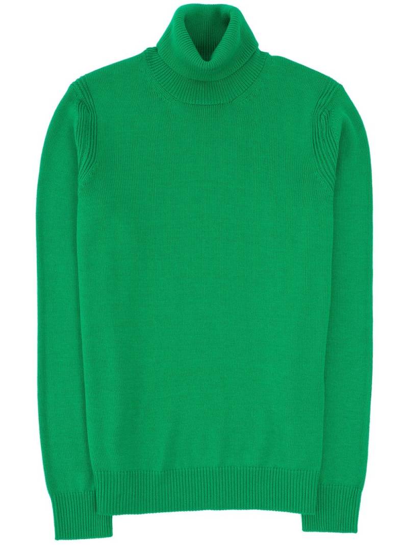 Roberto Collina roll-neck jumper - Green von Roberto Collina