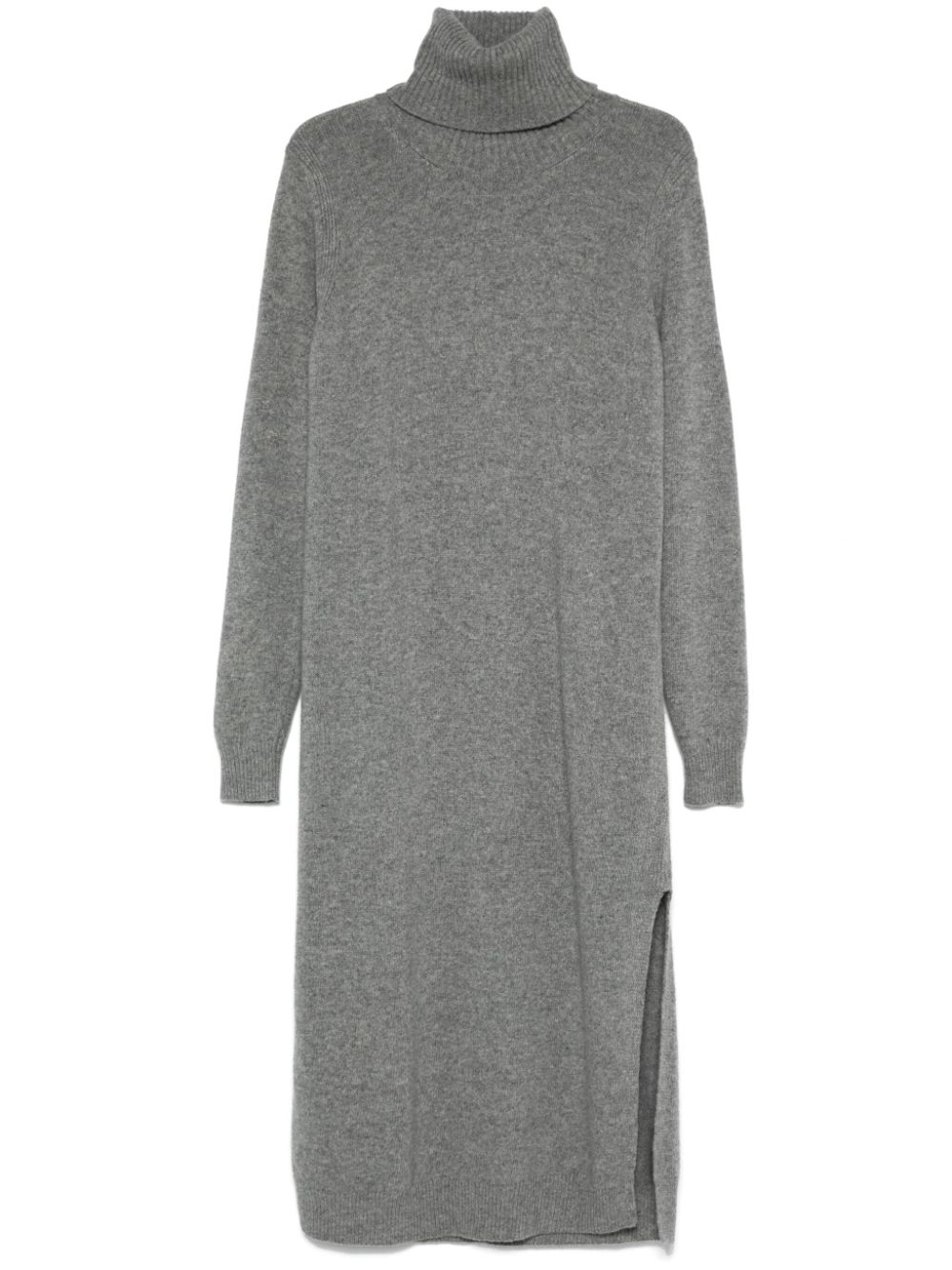 Roberto Collina roll-neck midi dress - Grey von Roberto Collina