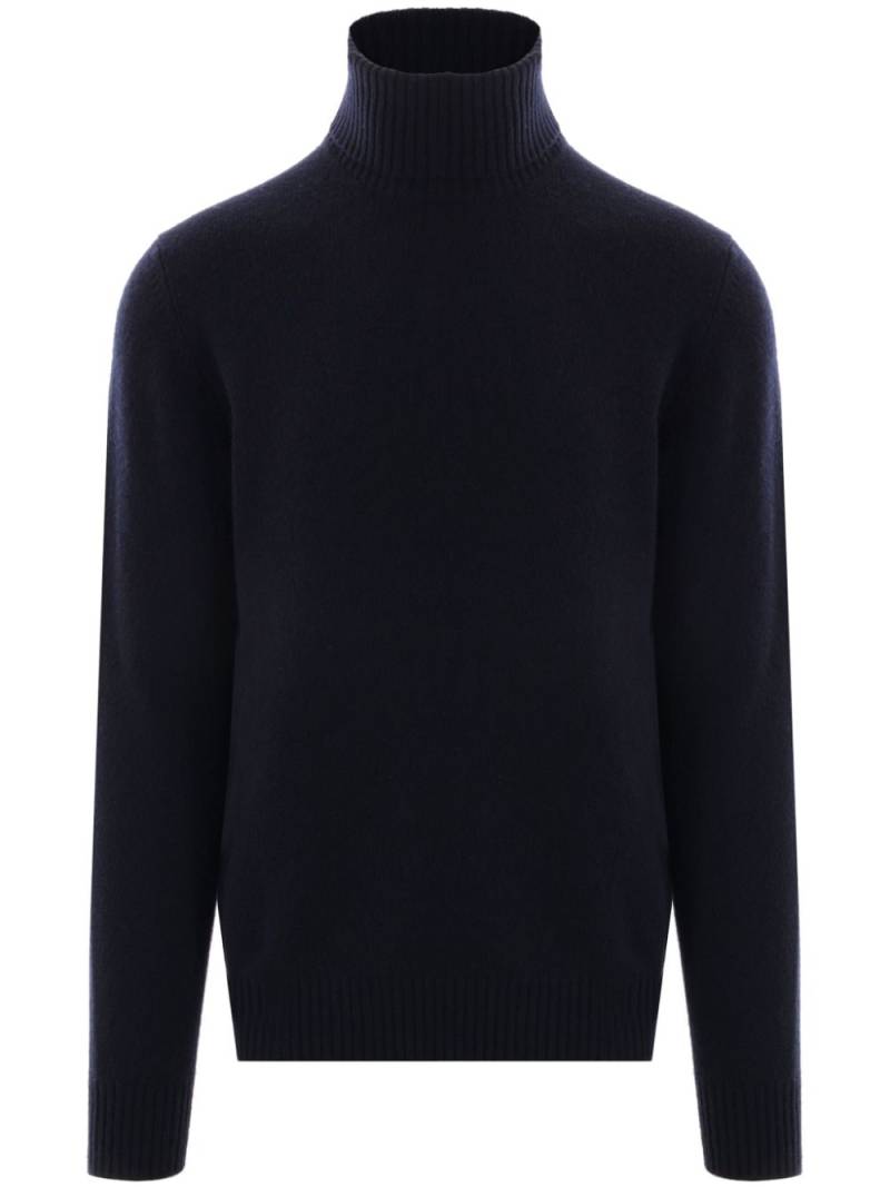 Roberto Collina roll-neck sweater - Blue von Roberto Collina