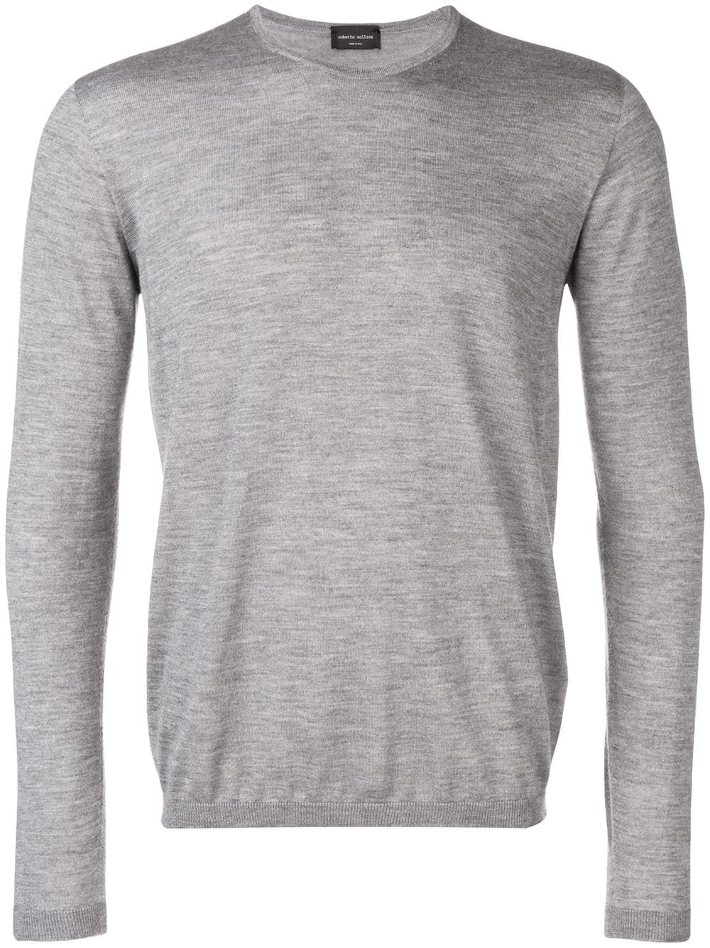 Roberto Collina round neck jumper - Grey von Roberto Collina