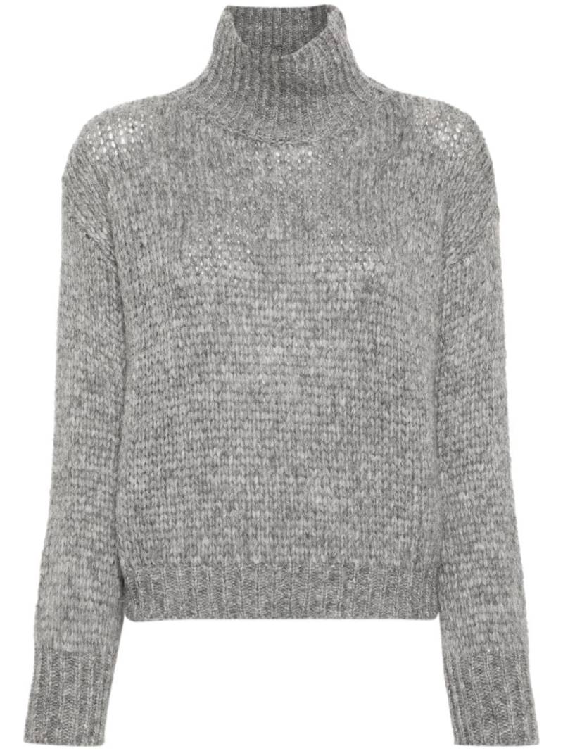 Roberto Collina turtleneck sweater - Grey von Roberto Collina