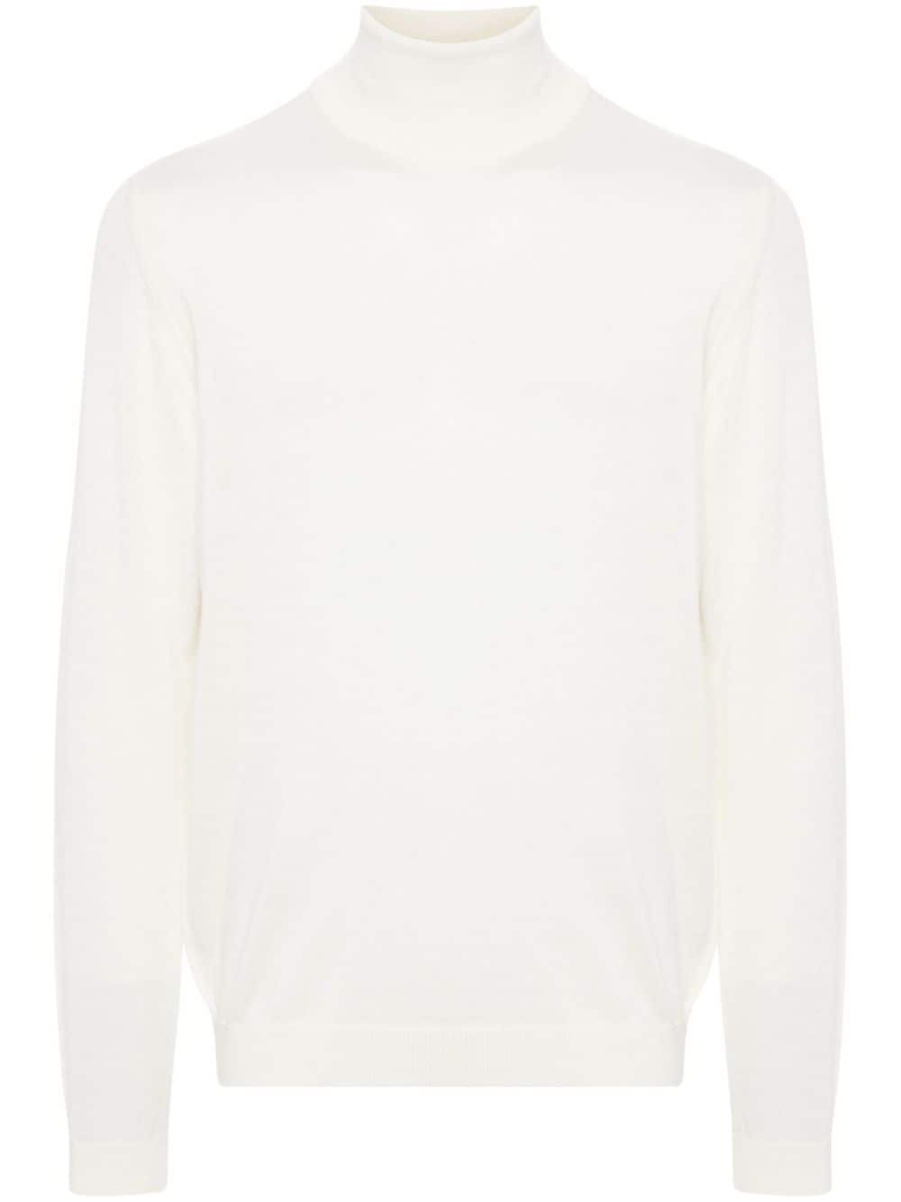 Roberto Collina turtleneck sweater - Neutrals von Roberto Collina