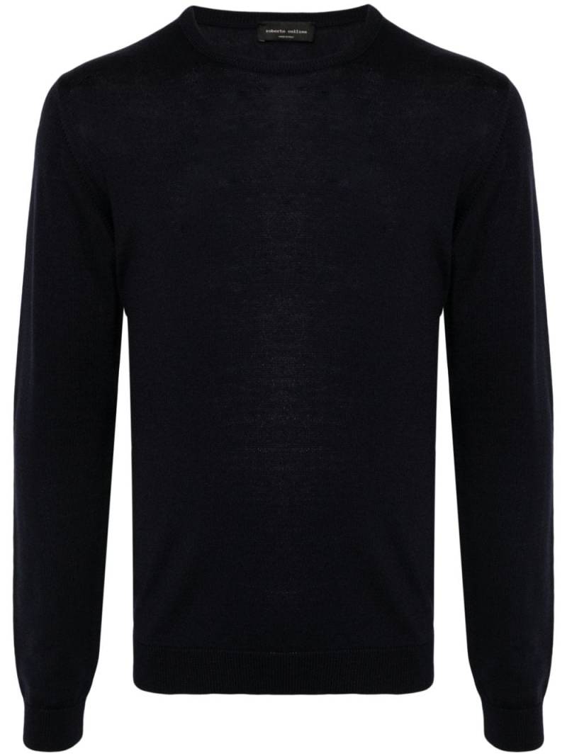 Roberto Collina wool sweater - Blue von Roberto Collina