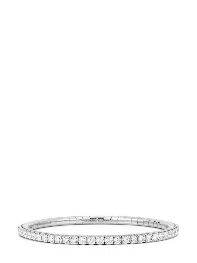 Roberto Demeglio 18kt white gold stretch diamond tennis bracelet von Roberto Demeglio