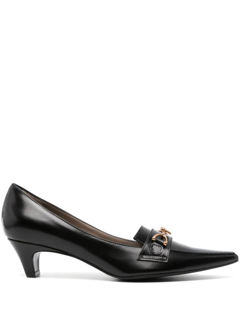 Roberto Festa 50mm bow-detail pumps - Black von Roberto Festa