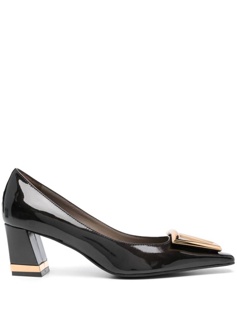 Roberto Festa 50mm leather pumps - Black von Roberto Festa