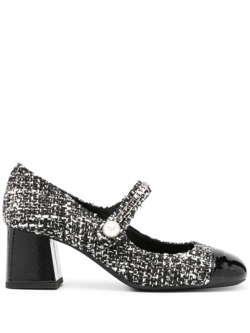 Roberto Festa 50mm tweed pumps - Black von Roberto Festa