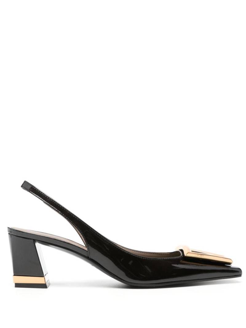 Roberto Festa 65mm patent leather pumps - Black von Roberto Festa