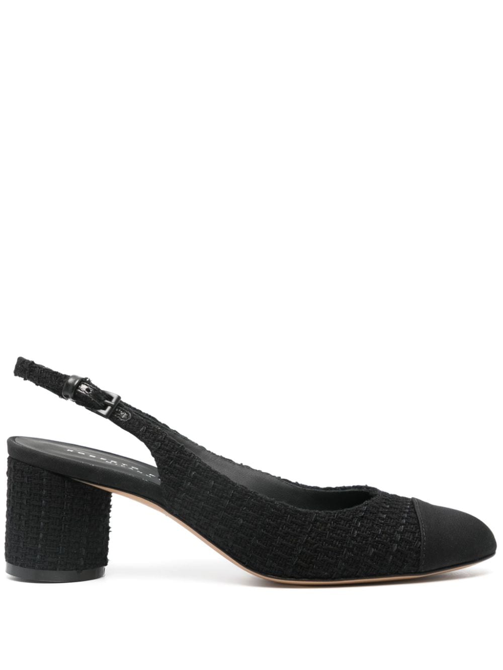 Roberto Festa 65mm tweed pumps - Black von Roberto Festa