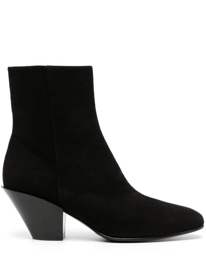 Roberto Festa Allik 50mm ankle-length suede boots - Black von Roberto Festa