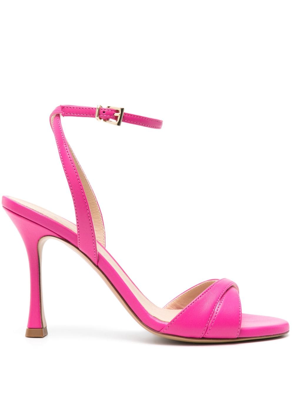 Roberto Festa Donna 100mm leather sandals - Pink von Roberto Festa