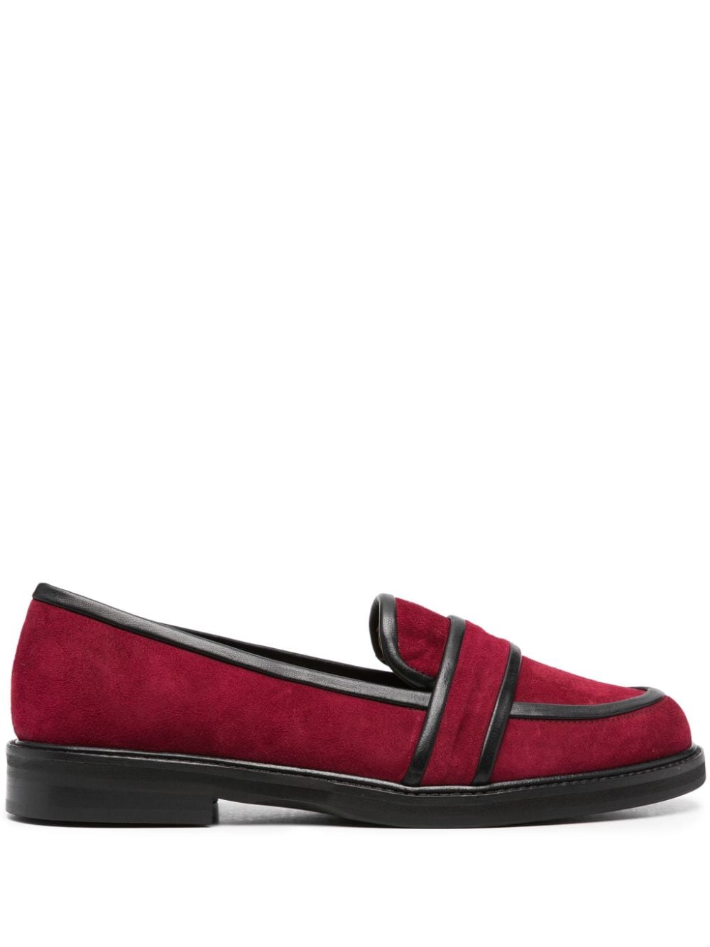 Roberto Festa Every leather loafers - Red von Roberto Festa