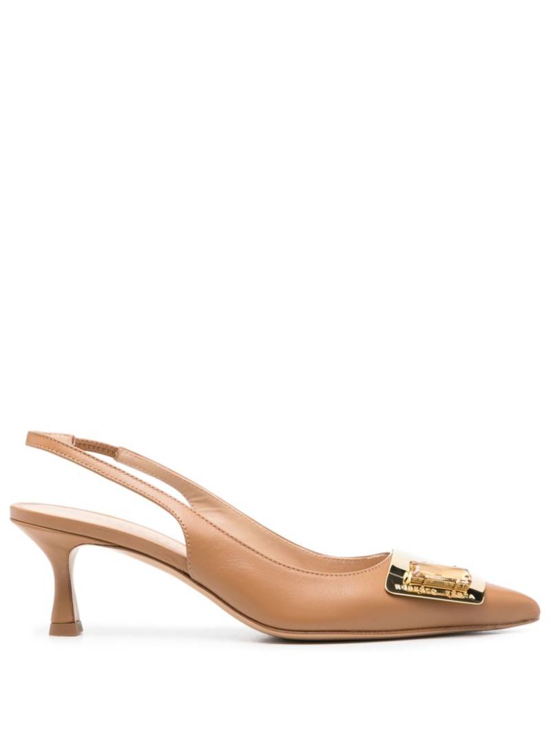 Roberto Festa Juzny 63mm leather pumps - Brown von Roberto Festa