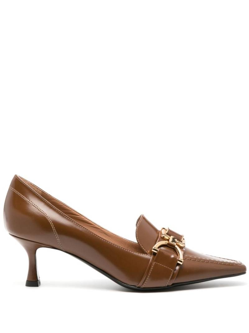 Roberto Festa Kesy 60mm leather pump - Brown von Roberto Festa