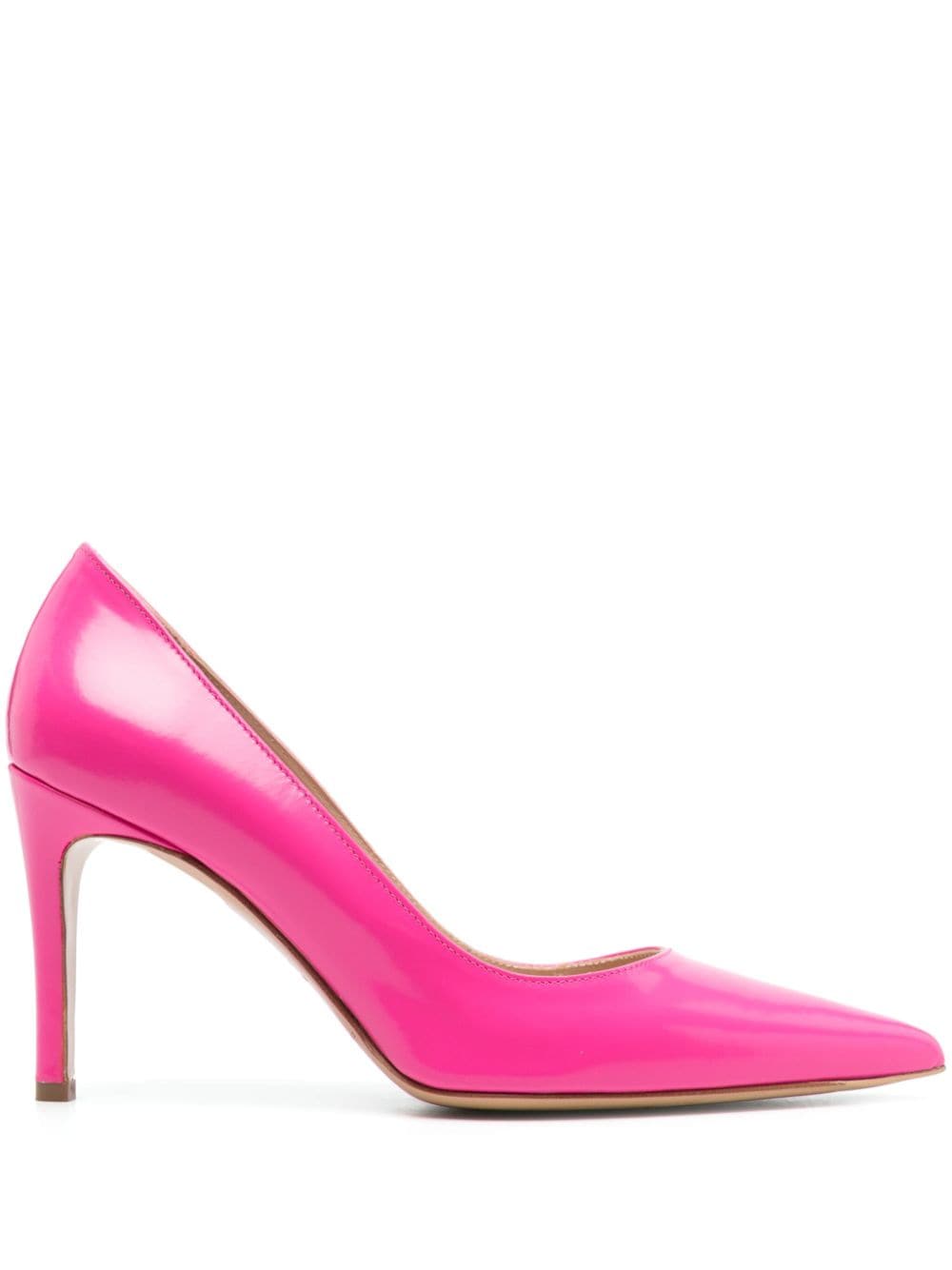 Roberto Festa Lory 80mm leather pumps - Pink von Roberto Festa