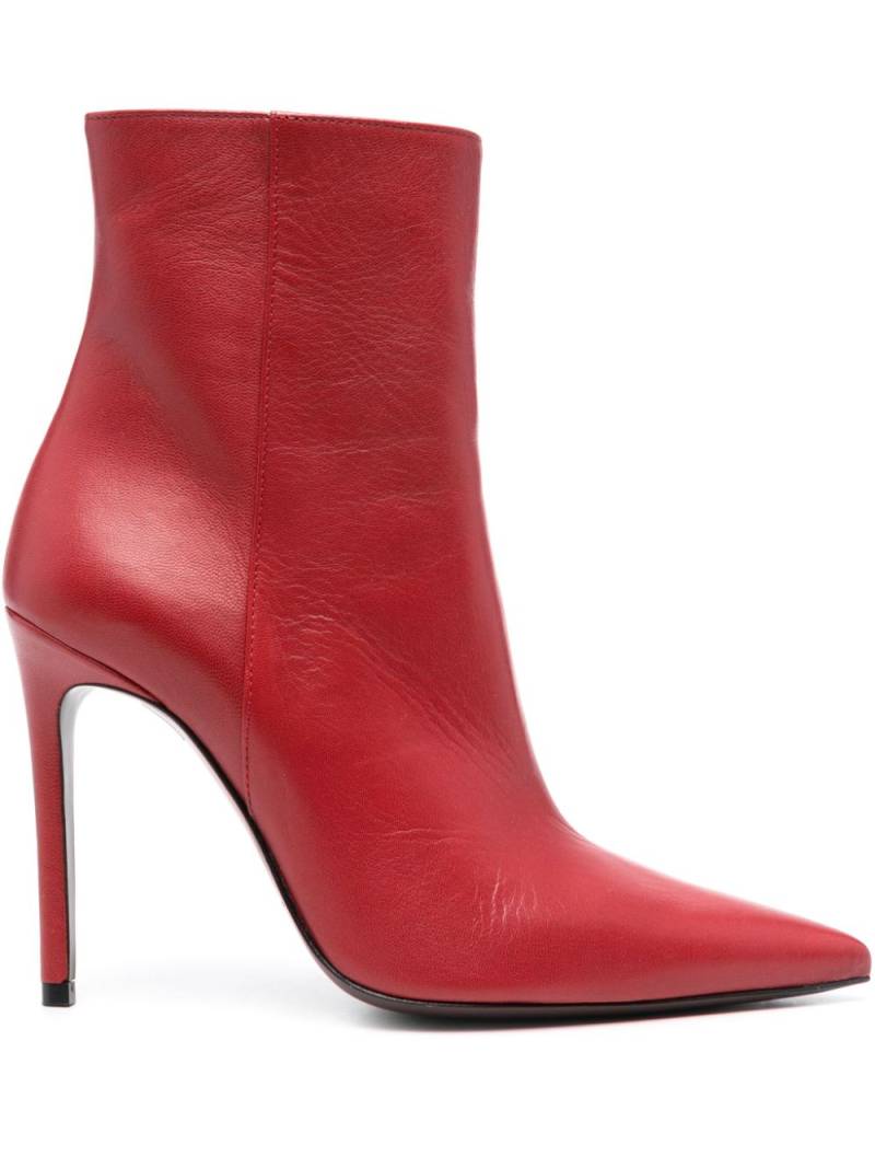 Roberto Festa Mulan 105mm leather boots - Red von Roberto Festa