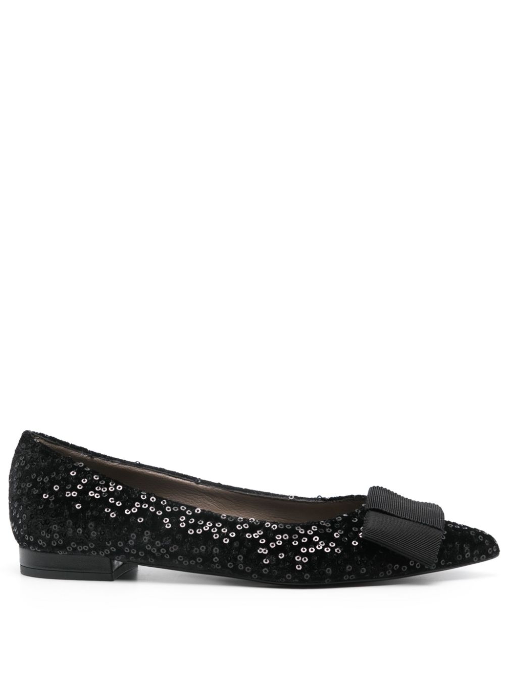 Roberto Festa sequin-embellished ballet flats - Black von Roberto Festa