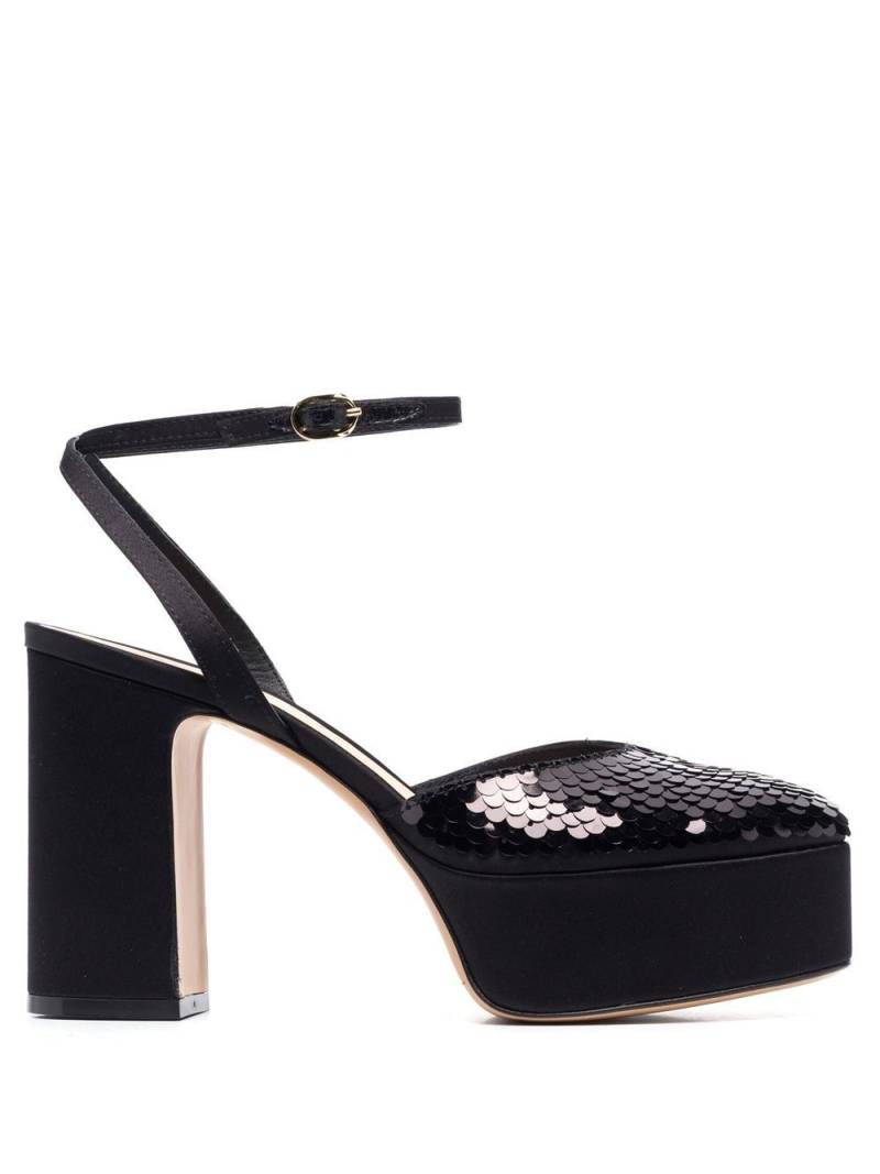 Roberto Festa sequinned high-heel pumps - Black von Roberto Festa