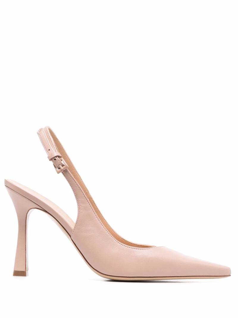 Roberto Festa sling-back leather mules - Neutrals von Roberto Festa