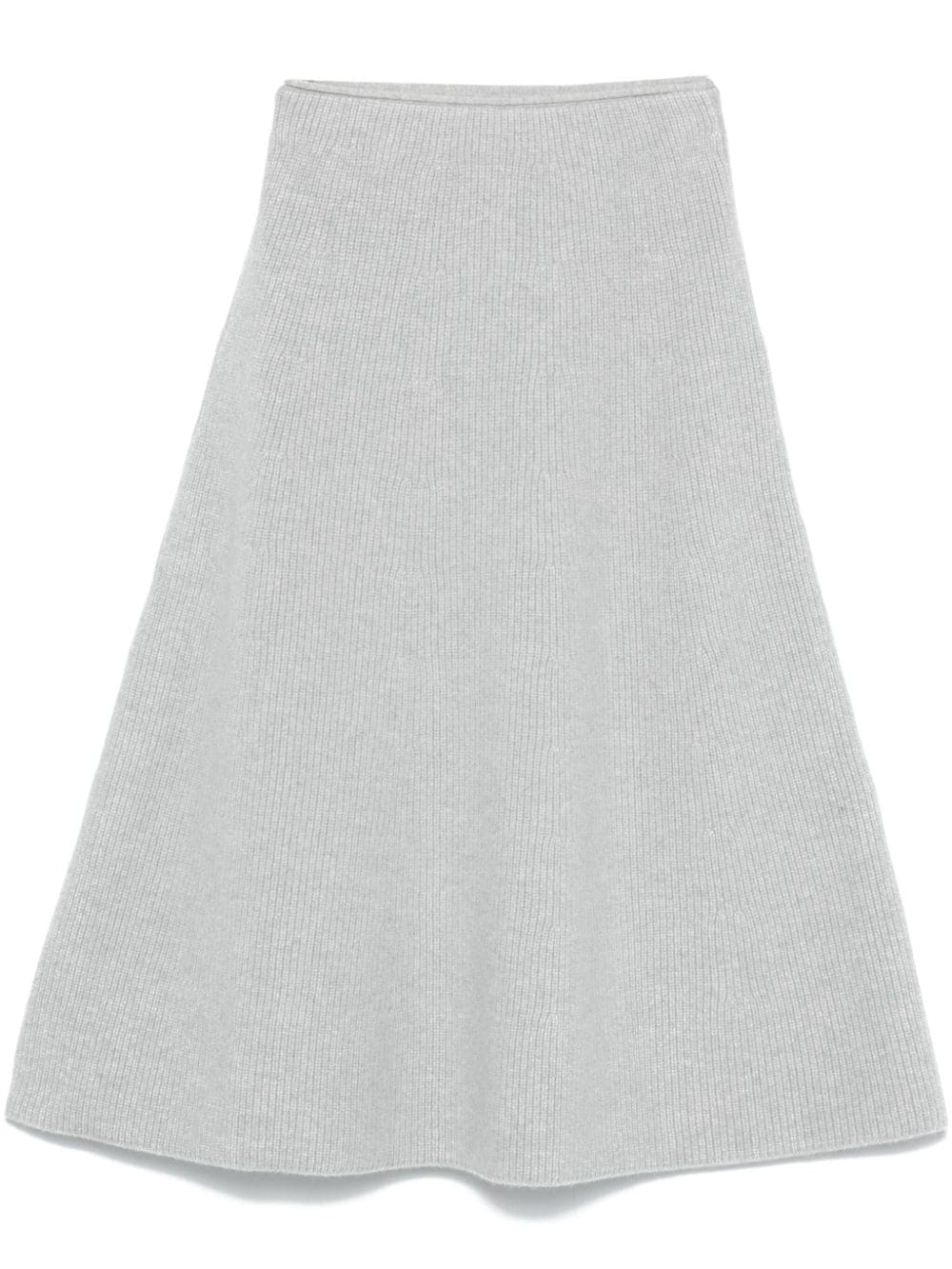 Rochas felted midi skirt - Grey von Rochas