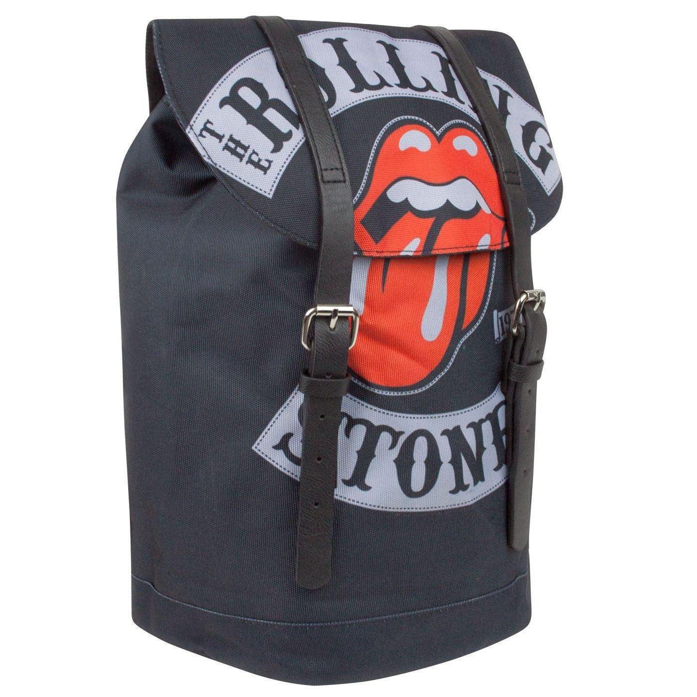 Rock Sax - Rolling Stones Rucksack 1978 Tour, für Herren, Schwarz, One Size von Rock Sax