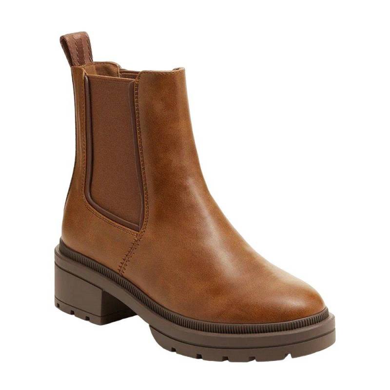 Halbhohe Stiefel Iggie Damen Cognac 37 von Rocket Dog