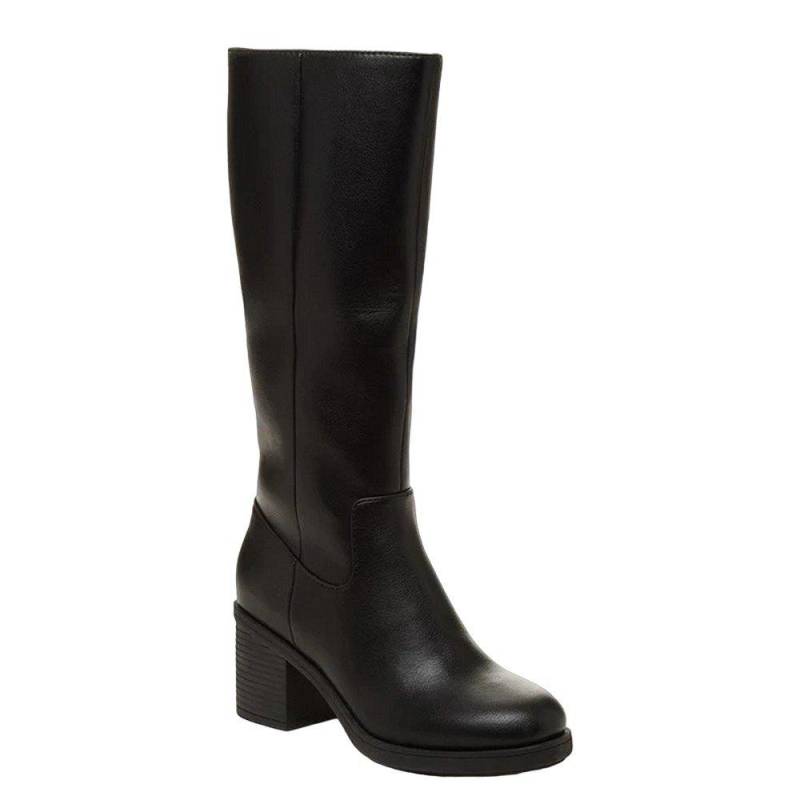 Lange Stiefel Stanley Damen Schwarz 37 von Rocket Dog