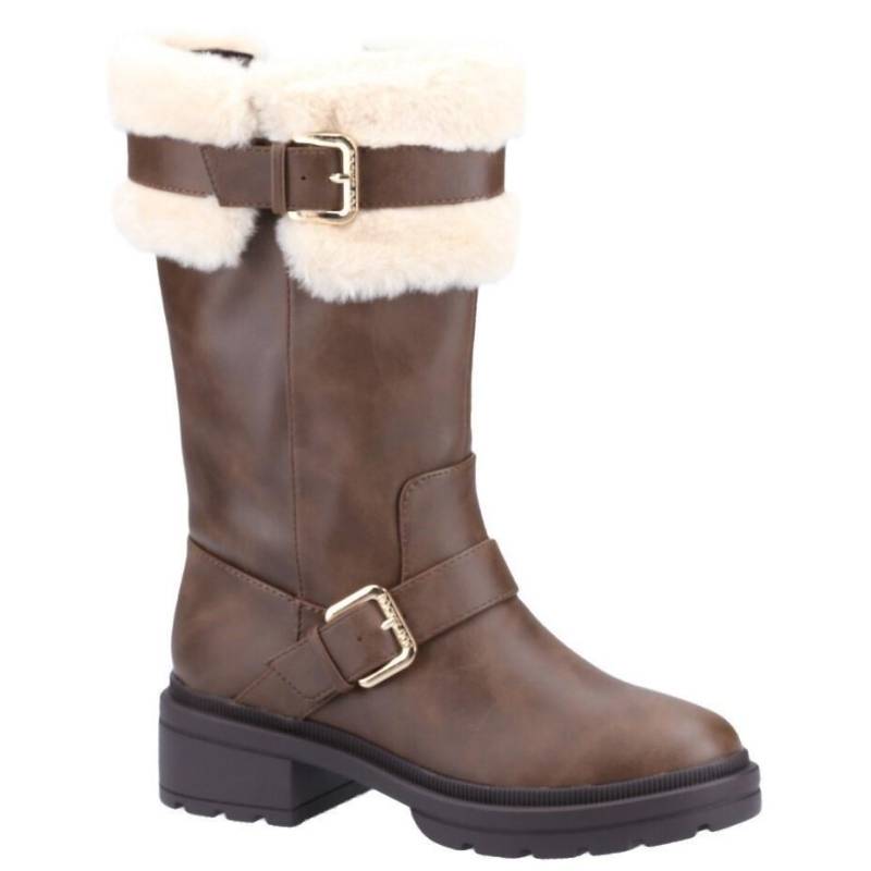 Rocket Dog - Kniehohe Stiefel Igloo, für Damen, Braun, Größe 37 von Rocket Dog