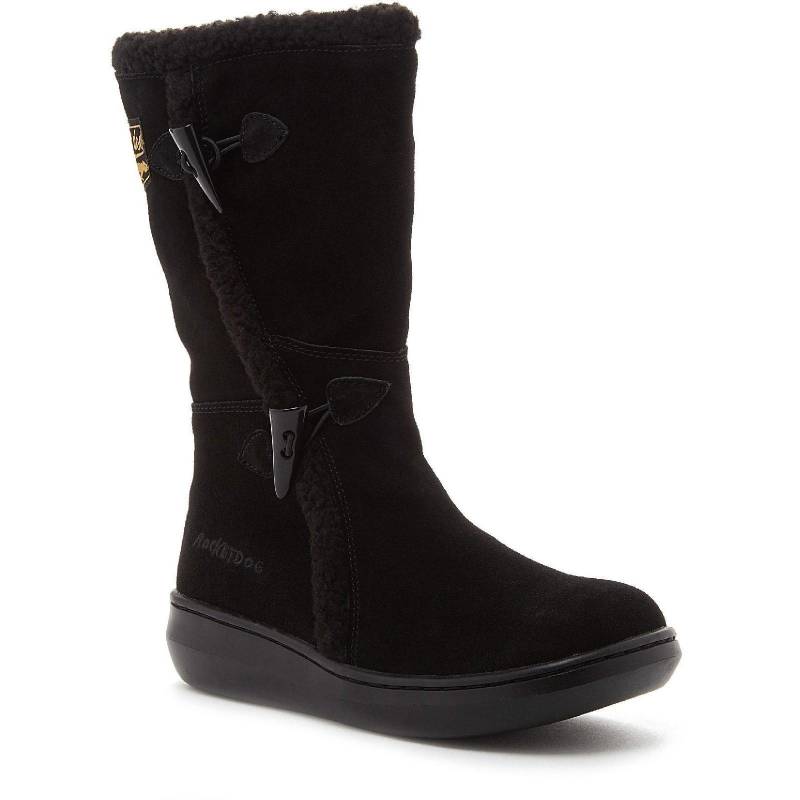 Winterstiefel Slope, Wildleder Damen Schwarz 37 von Rocket Dog