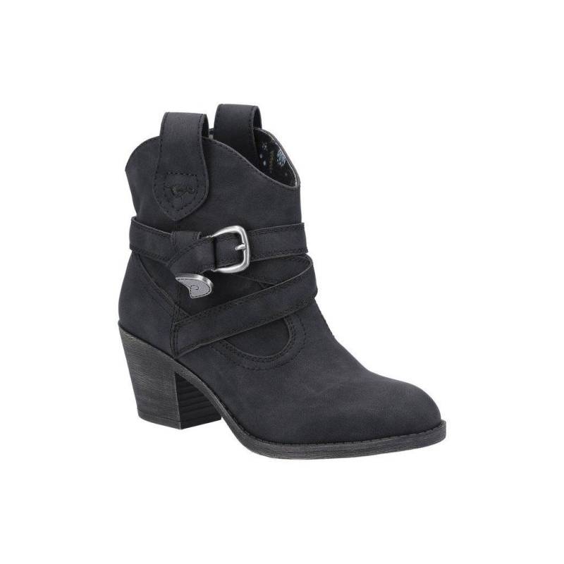 Stiefeletten Satire Damen Schwarz 38 von Rocket Dog