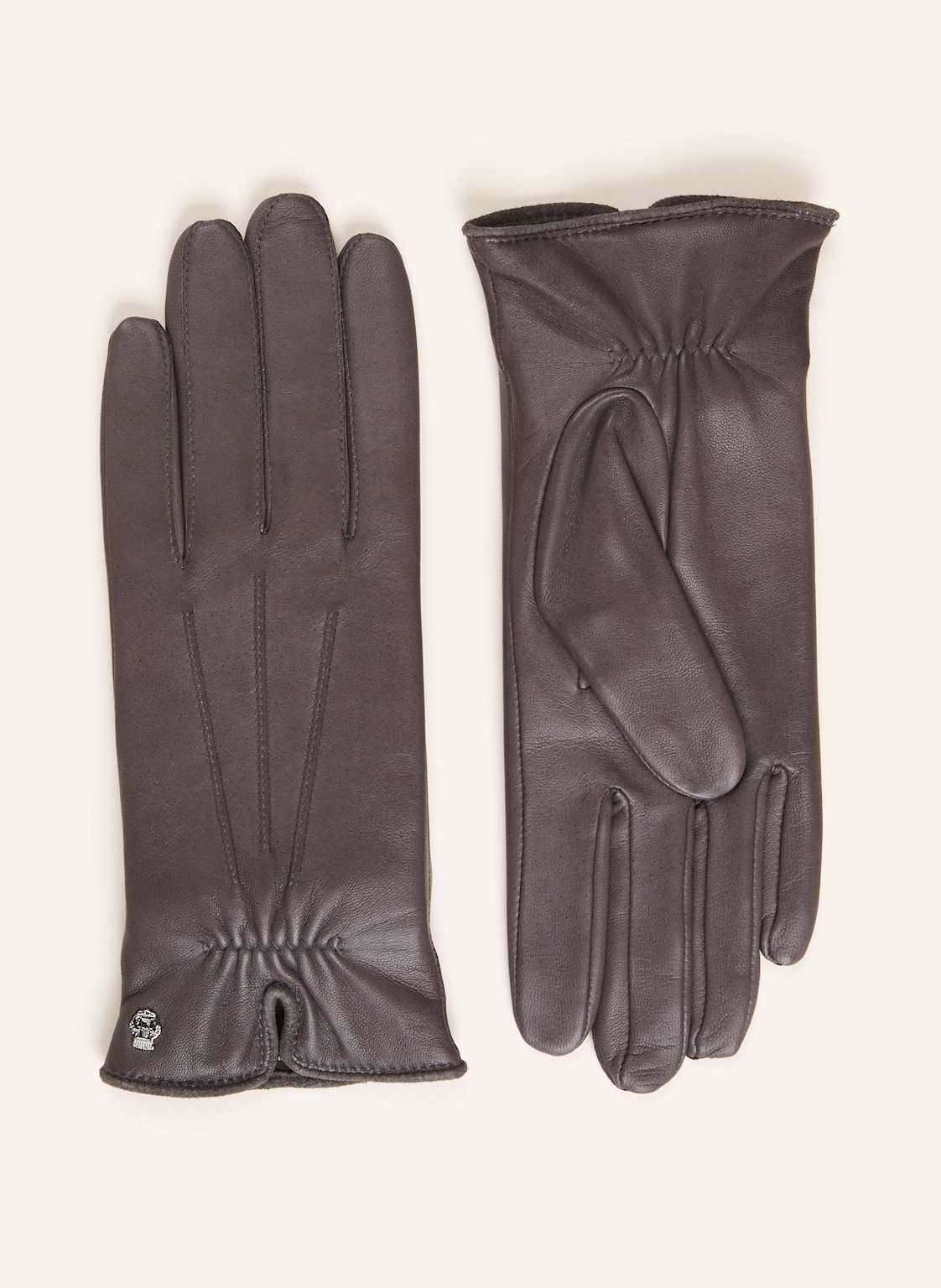 Roeckl Lederhandschuhe Antwerpen grau Roeckl Lederhandschuhe Antwerpen grau von Roeckl