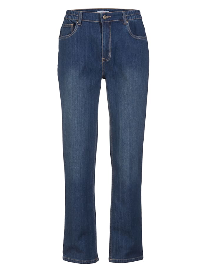 5-Pocket Jeans mit seitlichem Dehnbund Roger Kent Dark blue von Roger Kent
