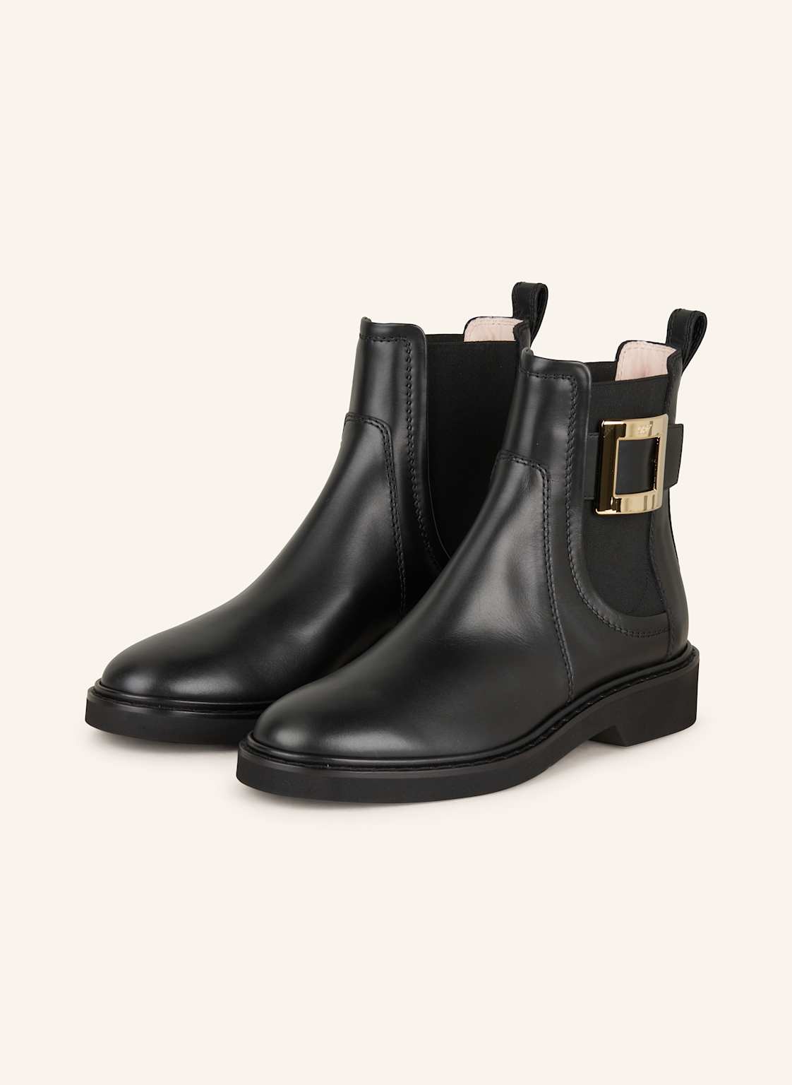 Roger Vivier Chelsea-Boots Viv Rangers schwarz von Roger Vivier